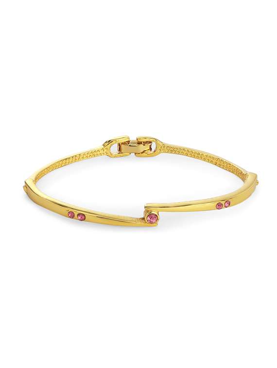 gold metal bangle  bracelet