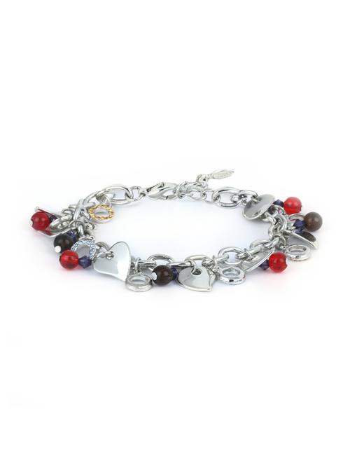 silver metal bangle  bracelet - 17633471 -  Standard Image - 0
