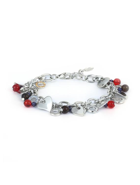 silver metal bangle  bracelet - 17633471 -  Zoom Image - 0