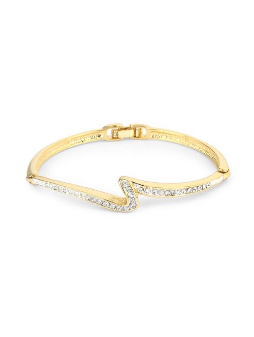 gold metal bangle bracelet - 17633473 - Standard Image - 0