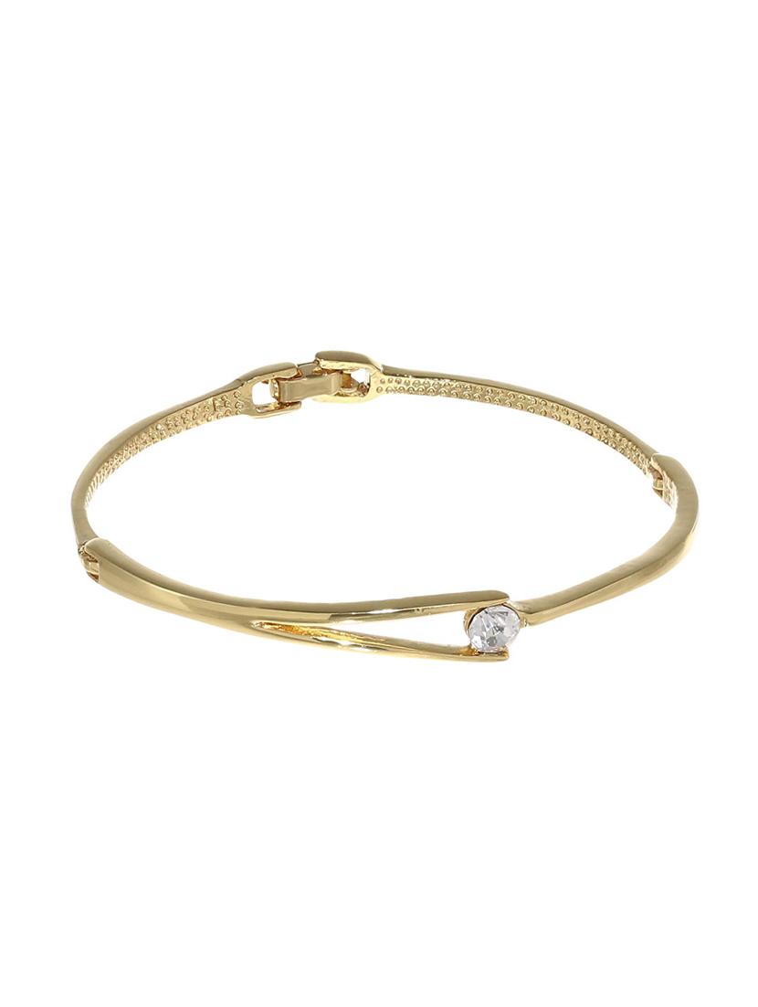 gold metal bangle  bracelet - 17633480 -  Zoom Image - 0