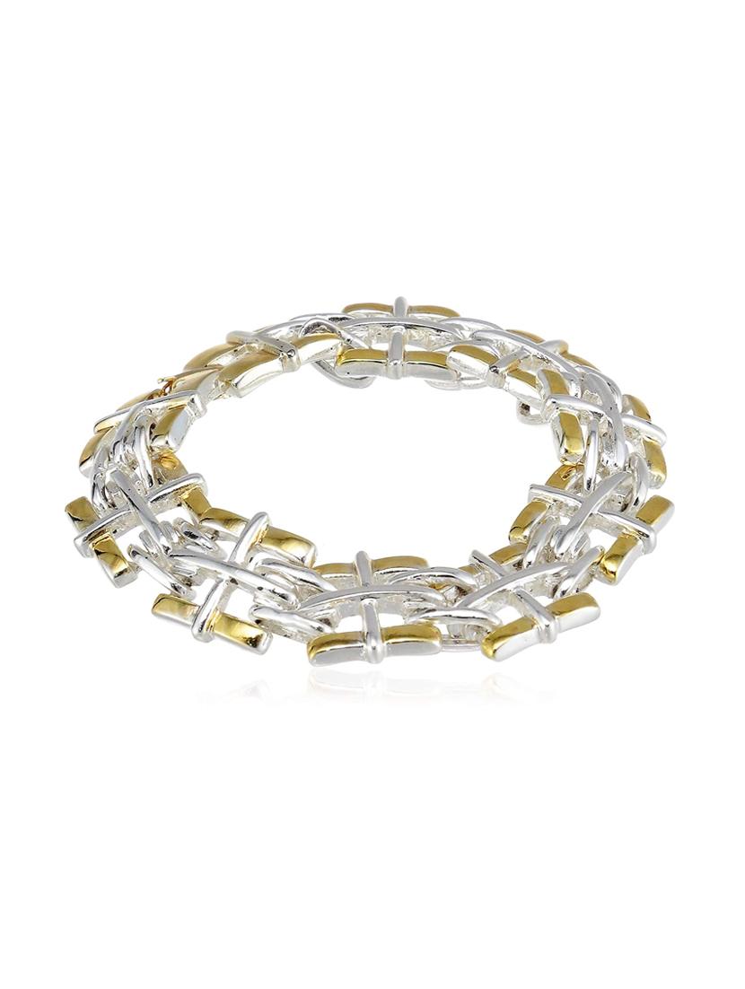 gold metal bangle bracelet - 17633502 - Zoom Image - 0