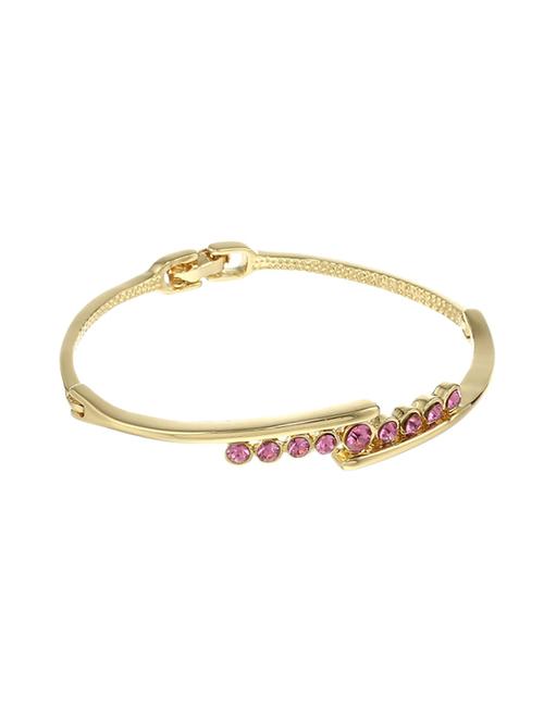 gold metal bangle bracelet - 17633515 - Standard Image - 0