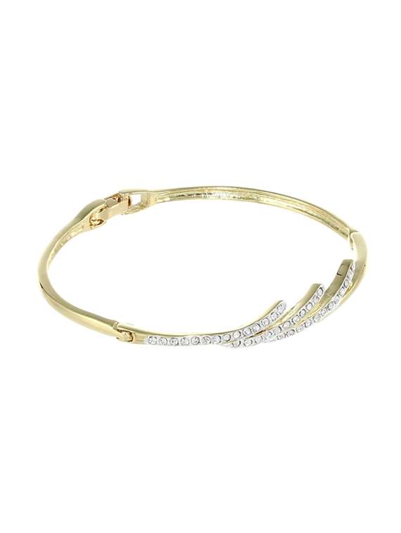 gold metal bangle bracelet