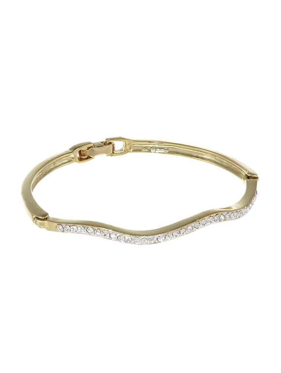 gold metal bangle  bracelet