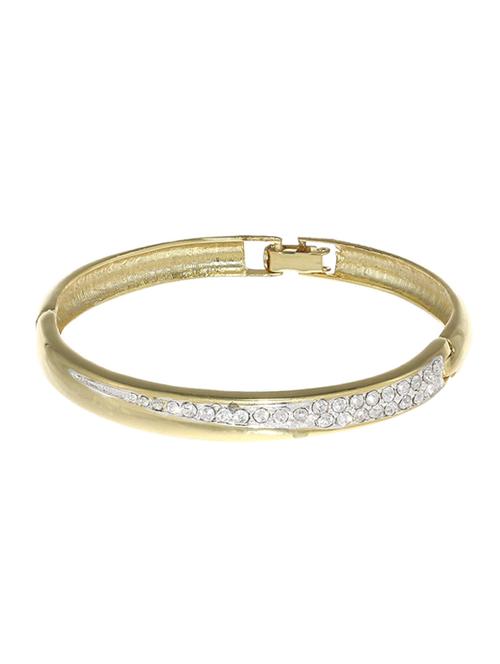 gold metal bangle bracelet - 17633523 - Standard Image - 0