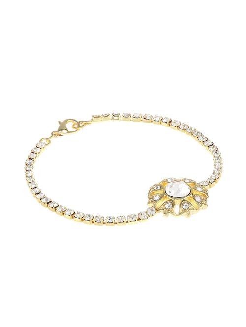 gold metal bangle bracelet - 17633525 - Standard Image - 0