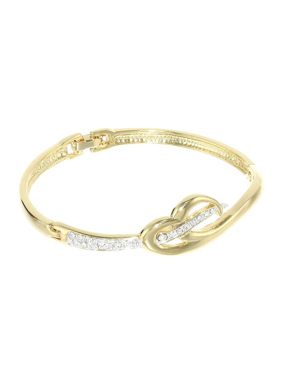 gold metal bangle bracelet - 17633530 -  Zoom Image - 0