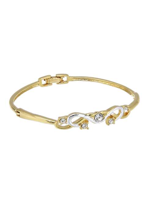 gold metal bangle bracelet - 17633536 - Standard Image - 0