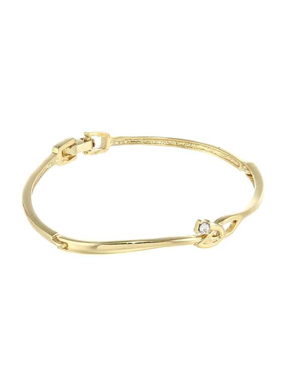 gold metal bangle bracelet
