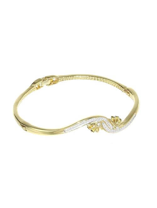 gold metal bangle bracelet - 17633545 - Standard Image - 0