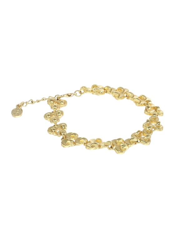 gold metal bangle bracelet - 17633547 -  Zoom Image - 0