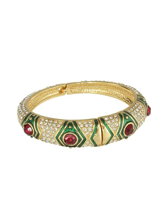 gold metal bangle  bracelet