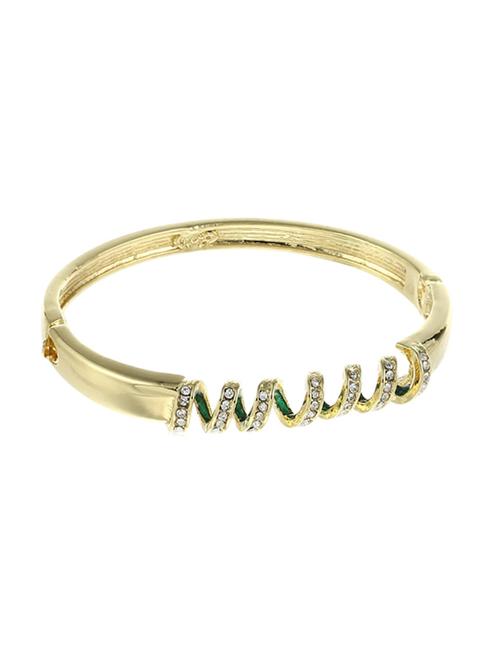 gold metal bangle bracelet - 17633564 -  Standard Image - 0
