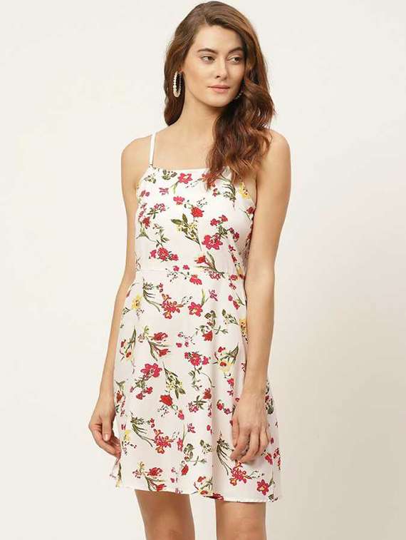 women's  floral dress
