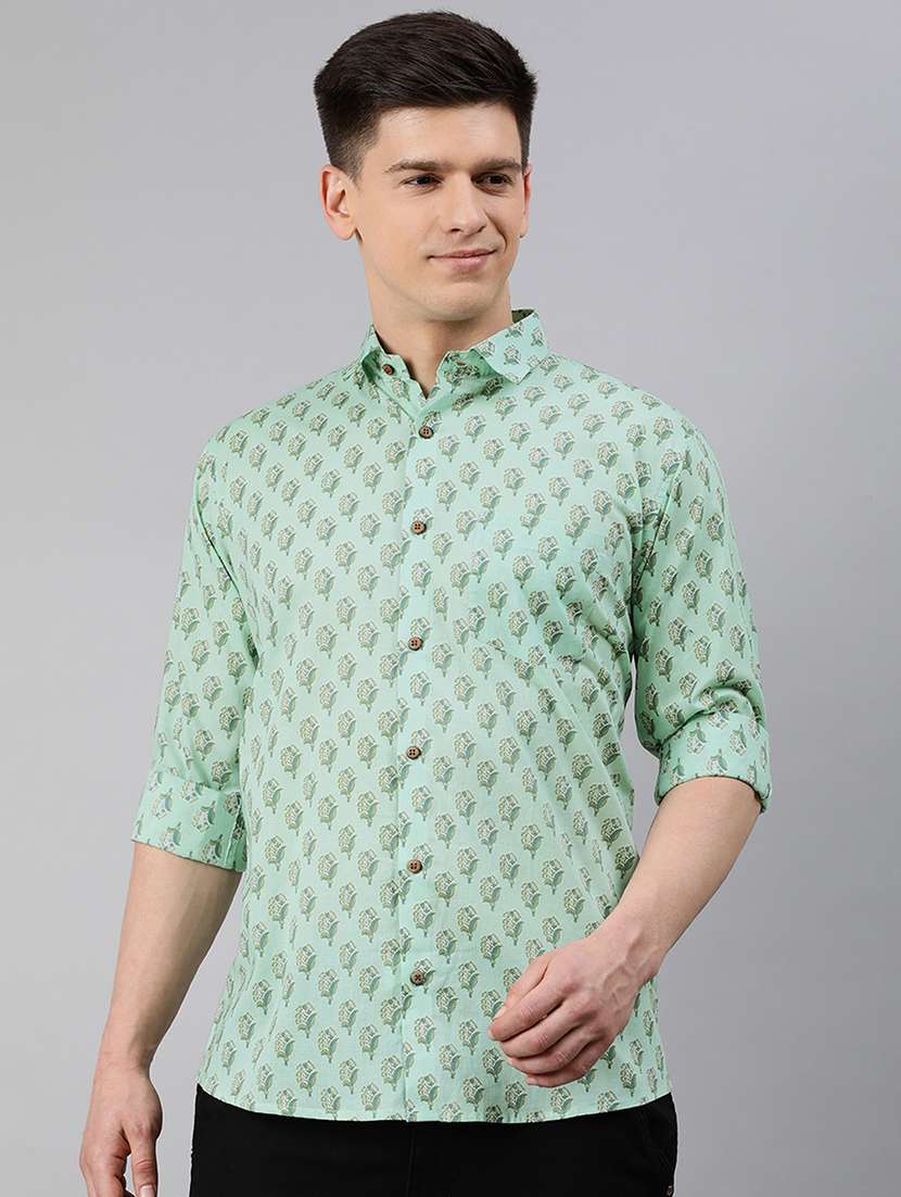 mens florals casual shirt