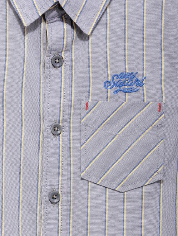 grey stripes t shirt - 17636190 - Standard Image - 2