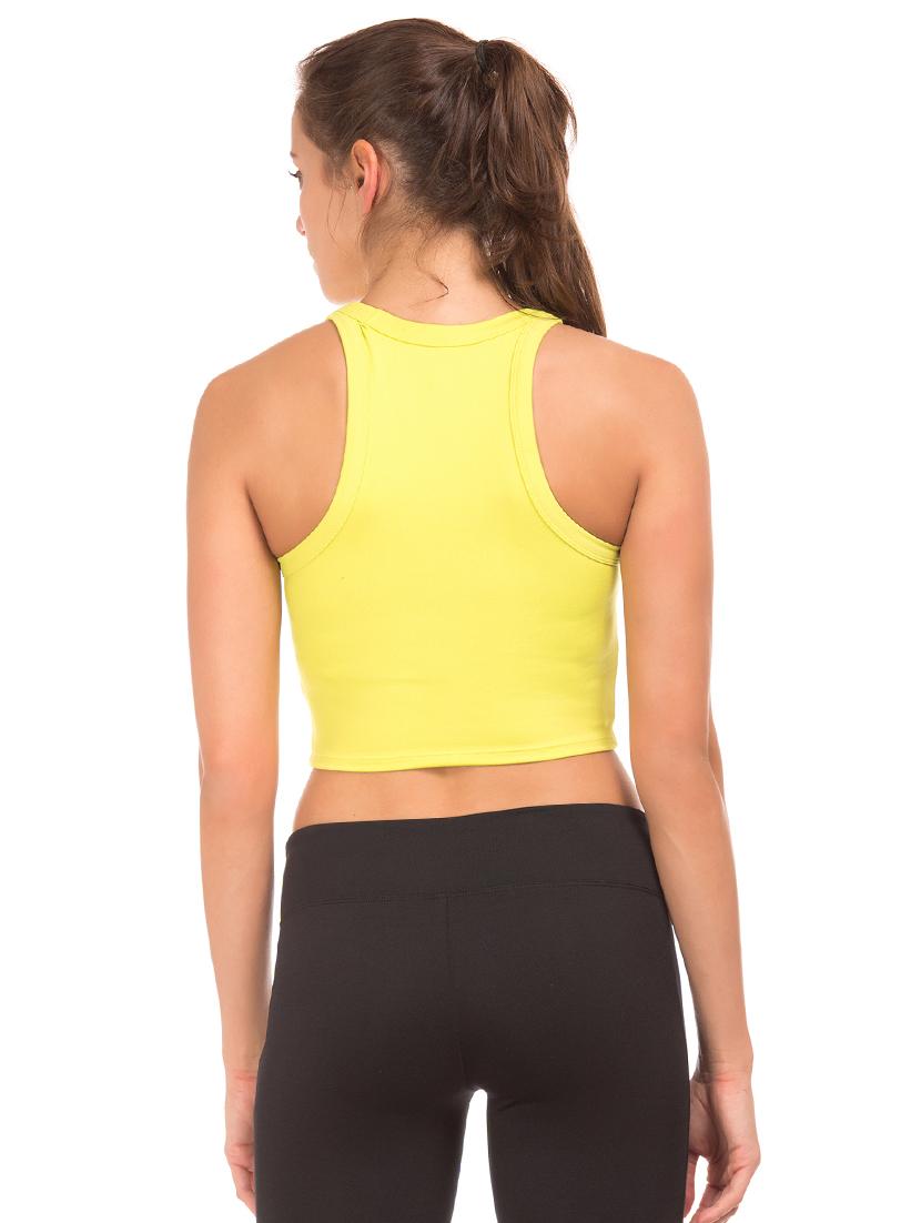 black solid crop top - 17645626 - Standard Image - 2