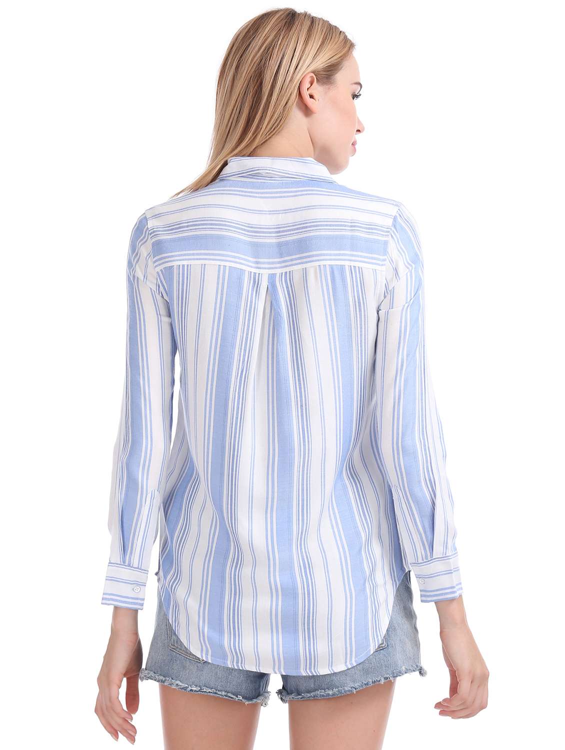 blue striped shirt - 17646177 - Standard Image - 2