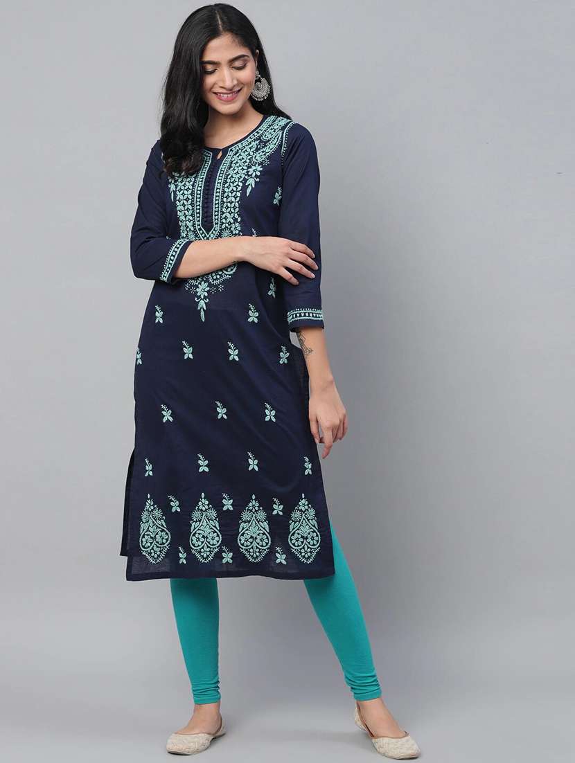 women's straight kurta
