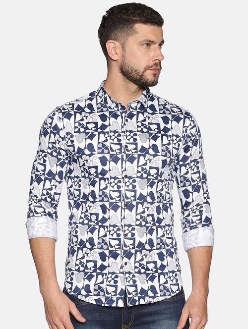 mens printed casual shirt - 17646740 -  Standard Image - 0