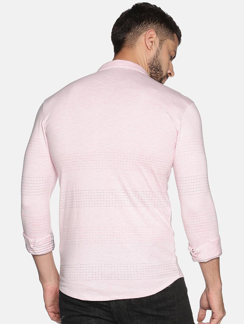 mens self design casual shirt - 17646767 - Standard Image - 2