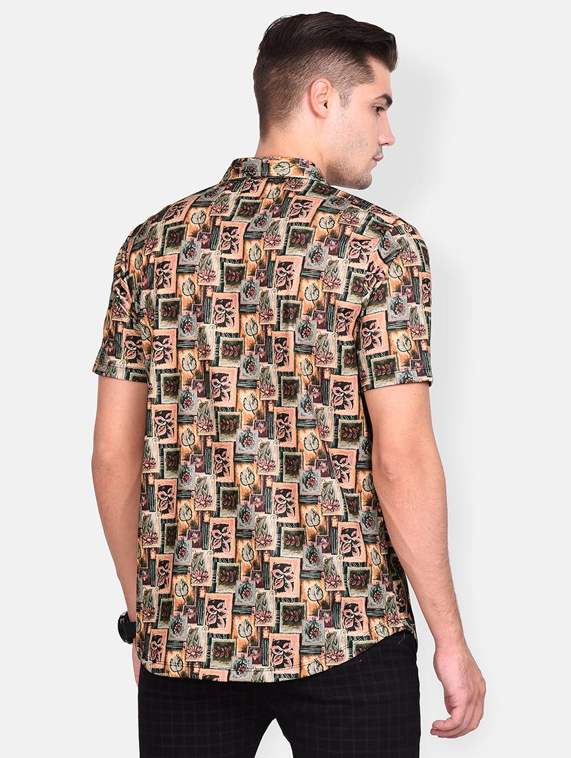 multi colored printed casual shirt - 17646874 - Standard Image - 2