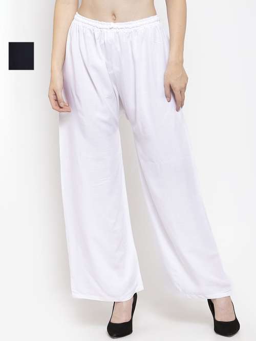 set of 2 solid palazzos  - 17649099 -  Standard Image - 0