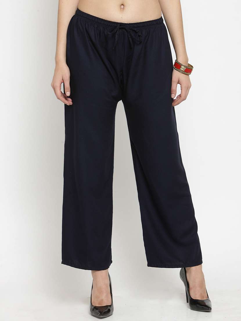 pack of 3 solid palazzo - 17649123 -  Standard Image - 2