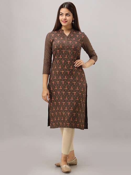 women's straight kurta - 17649483 -  Standard Image - 0