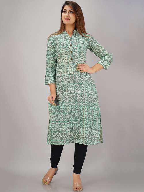 women's straight kurta - 17649587 - Standard Image - 0