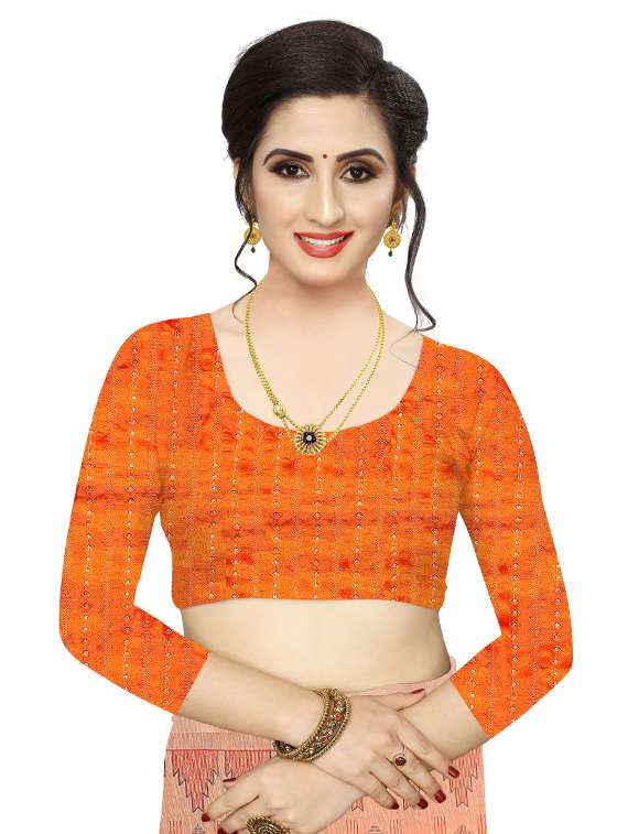 check printed saree - 17650114 -  Standard Image - 2