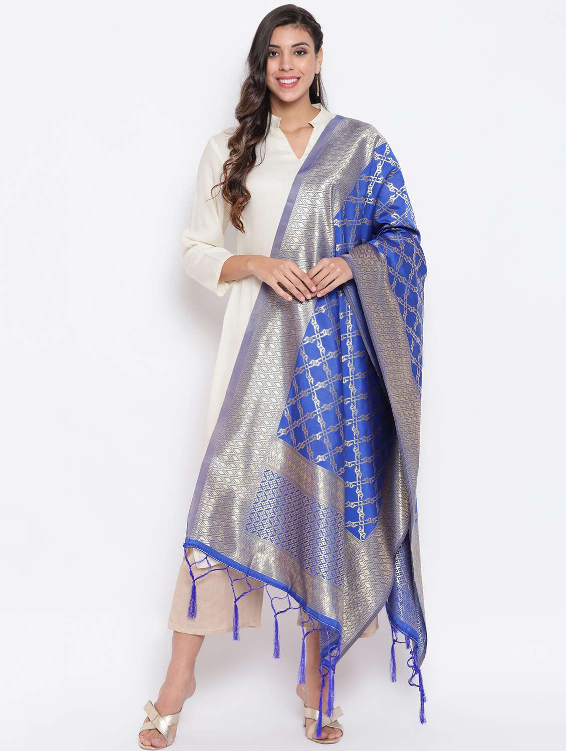 jacquard work banarasi dupatta
