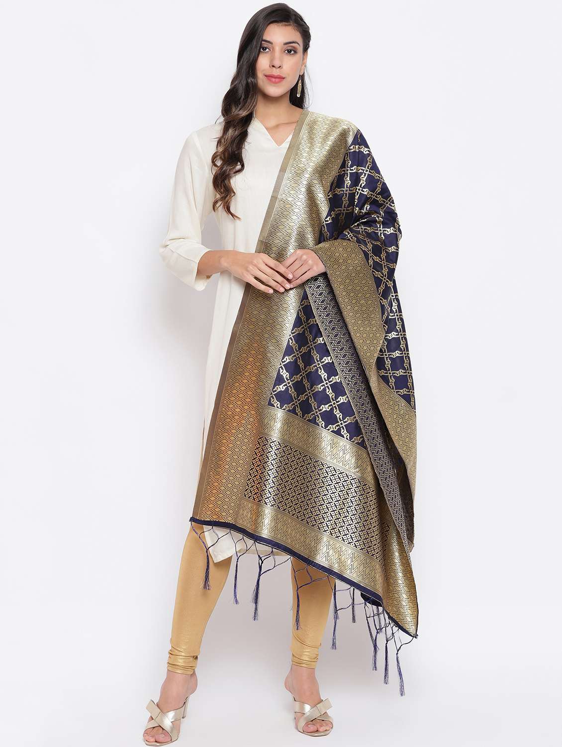 jacquard work banarasi dupatta