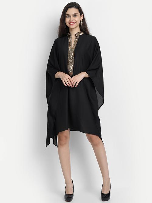 embellished asymmetric kaftan - 17651655 -  Standard Image - 0