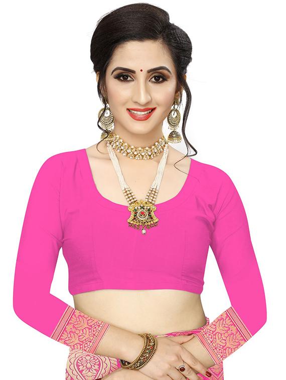 jacquard woven saree - 17652956 - Standard Image - 2