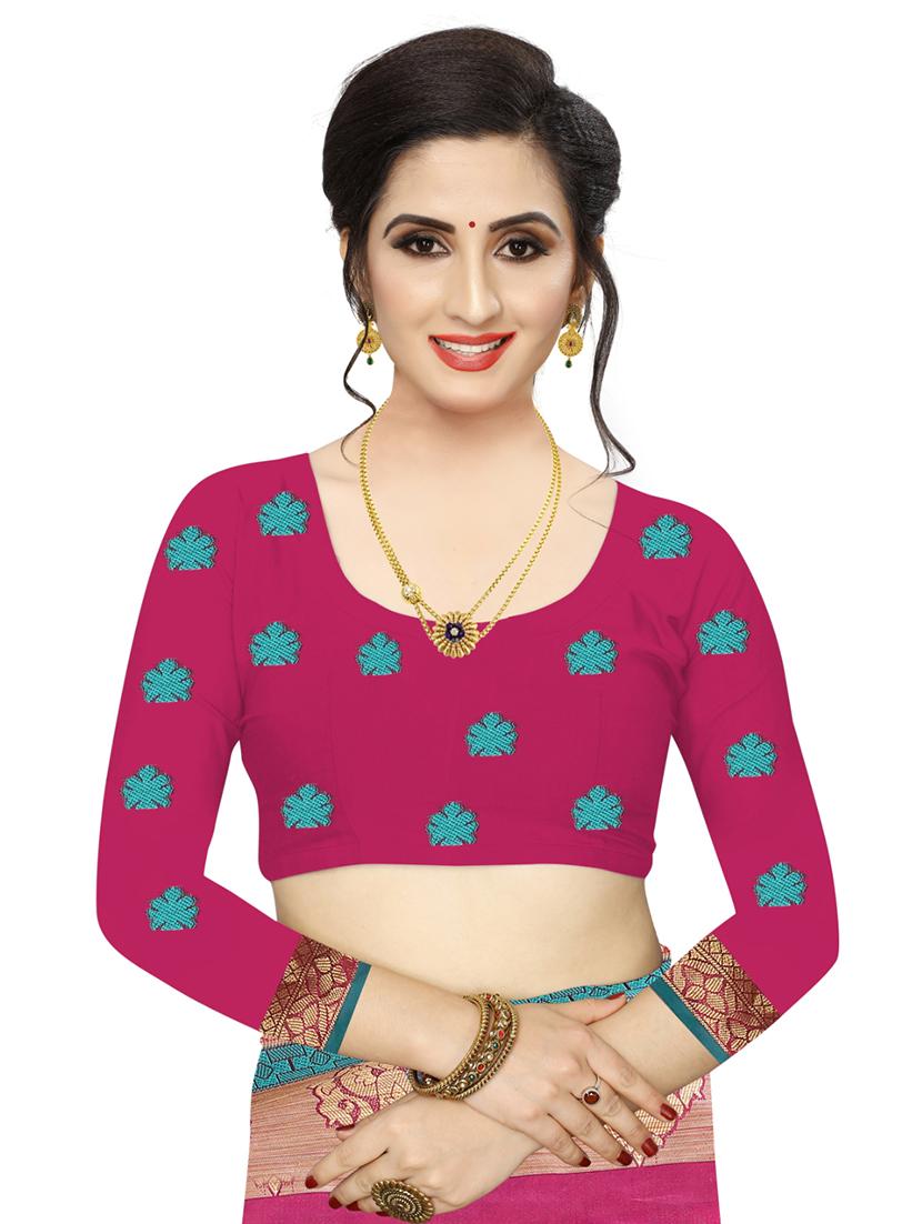 ethnic motifs woven saree - 17653094 - Standard Image - 2