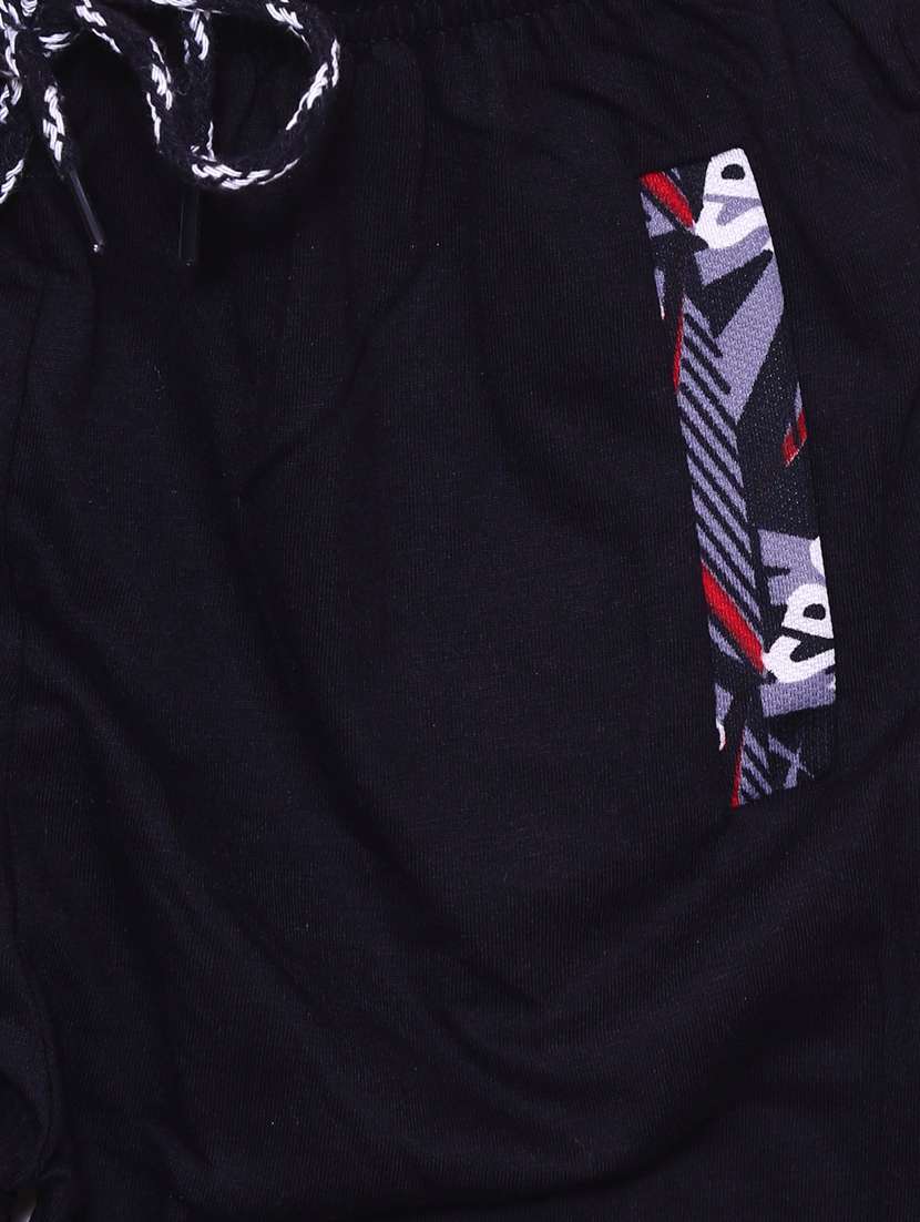 Black Printed Track Wear - 17655084 -  Standard Image - 2