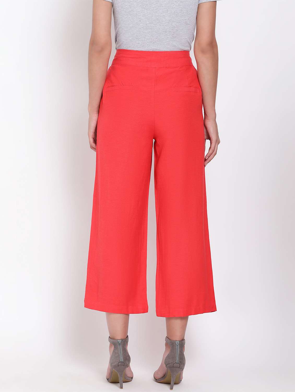 high rise cropped trouser  - 17655106 -  Standard Image - 2