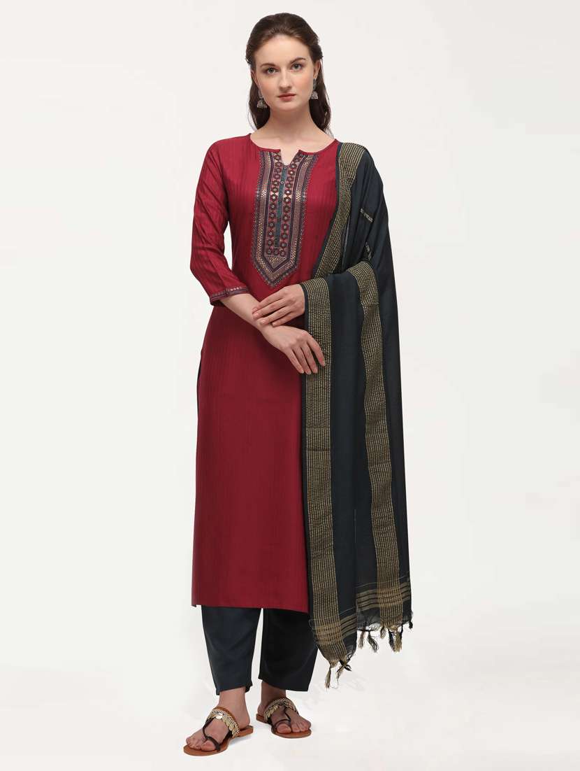 sequined kurta pant set