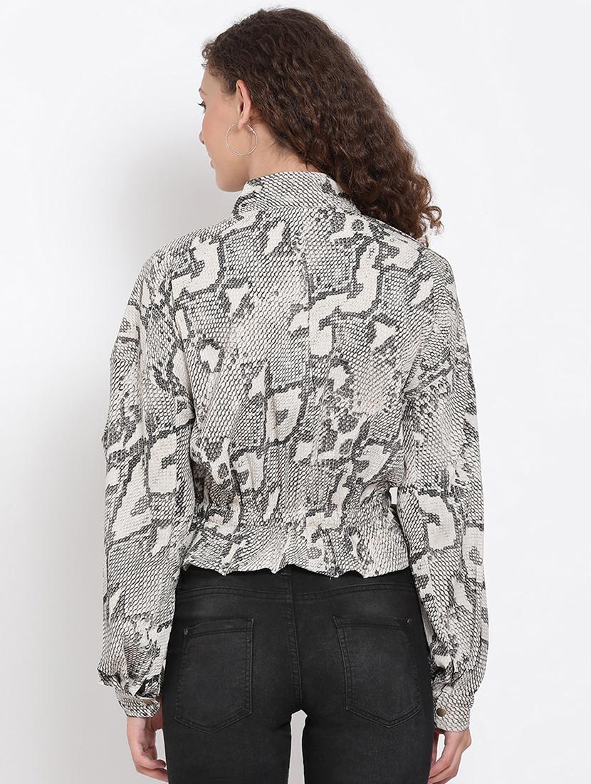 animal print summer jacket - 17655715 - Standard Image - 2