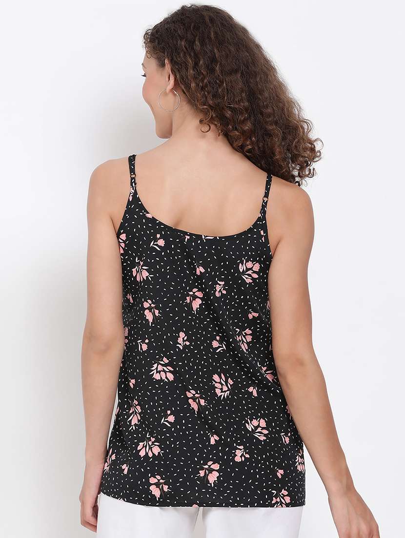 women's a line shoulder strap top - 17655746 - Standard Image - 2