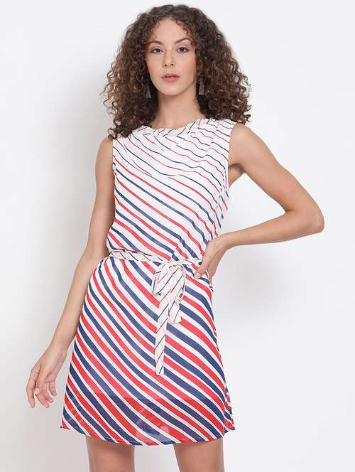 women's striped dress - 17655767 - Standard Image - 0
