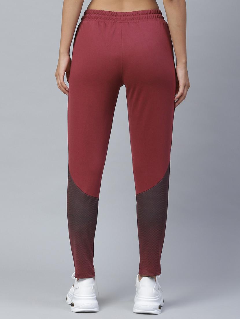 mid rise cut & sew track pants - 17655776 - Standard Image - 2