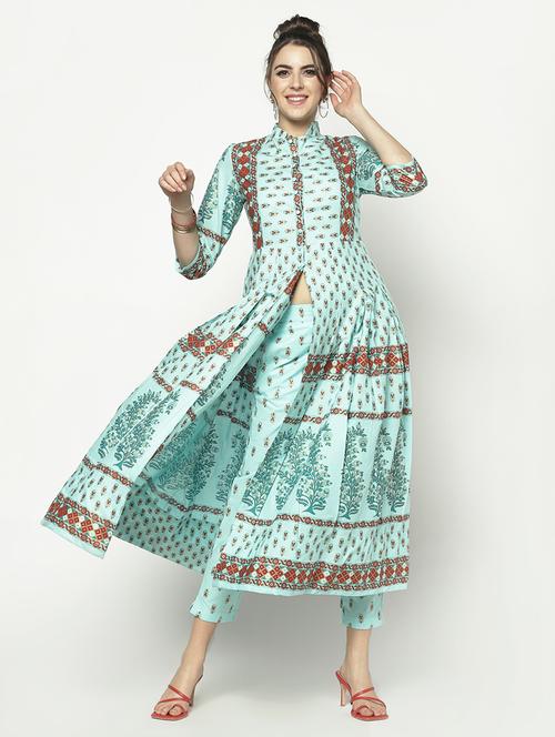women's front slit kurta - 17661270 - Standard Image - 0