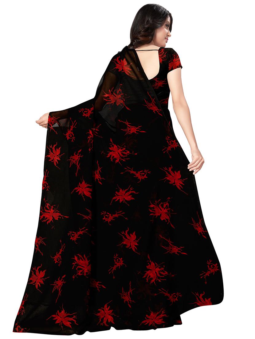 set of 2pcs combos saree with blouse - 17664484 - Standard Image - 2