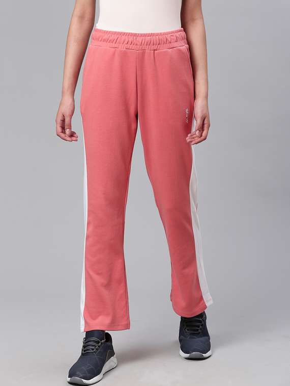 side tape sports track pants