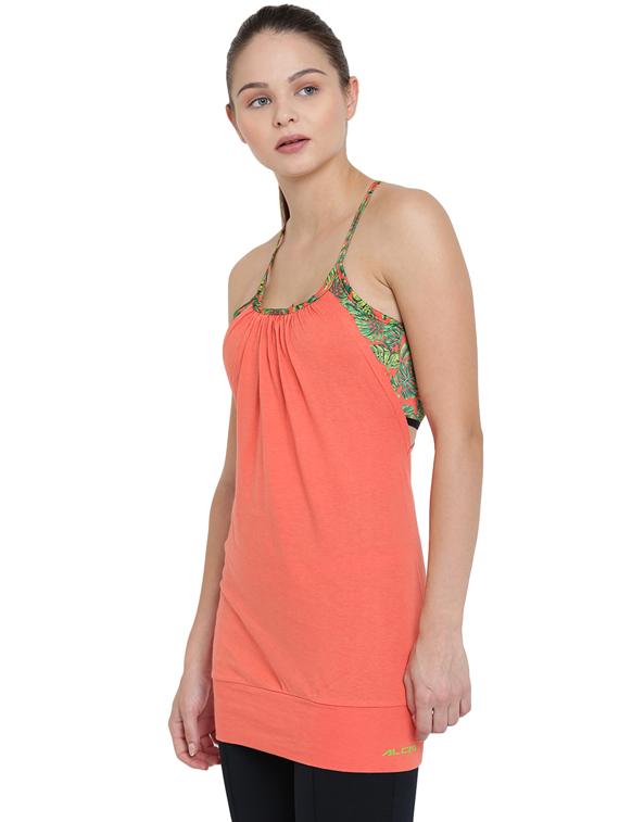 sports bra attached with tank tee - 17664778 - Standard Image - 2