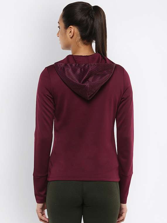 Hooded Neck Printed Jacket - 17664868 -  Standard Image - 2