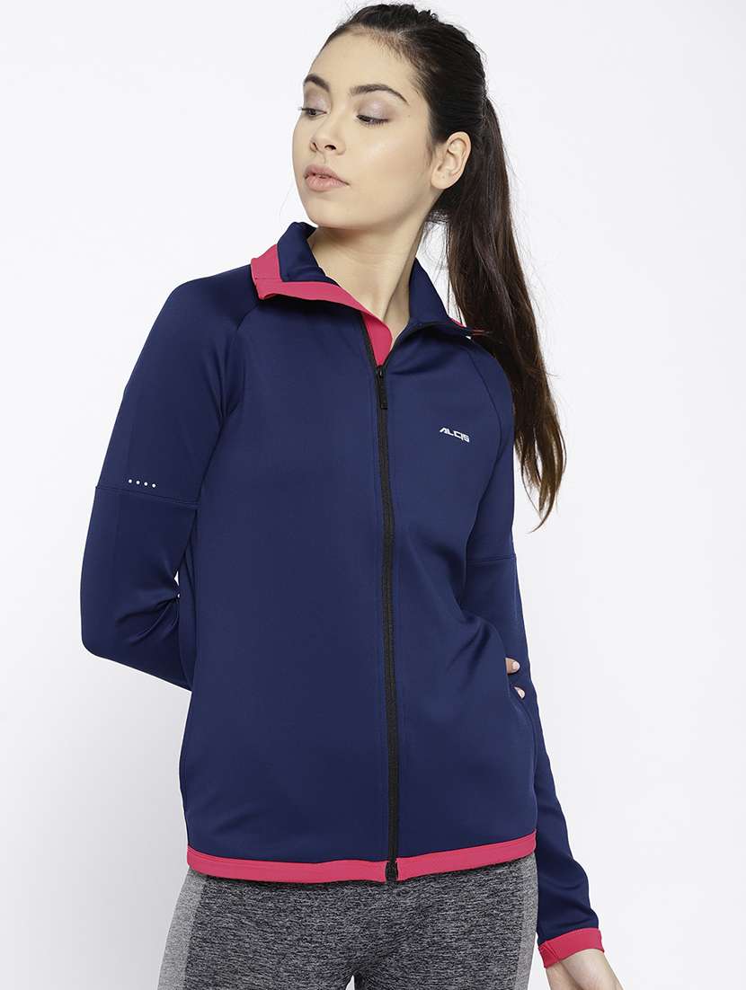 stand collar sports jacket - 17664881 - Zoom Image - 0